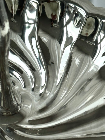 Silver plated etagere