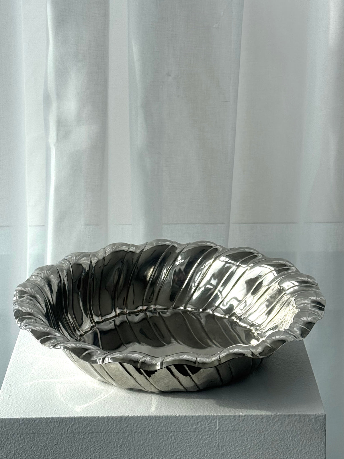 Silver plated bowl