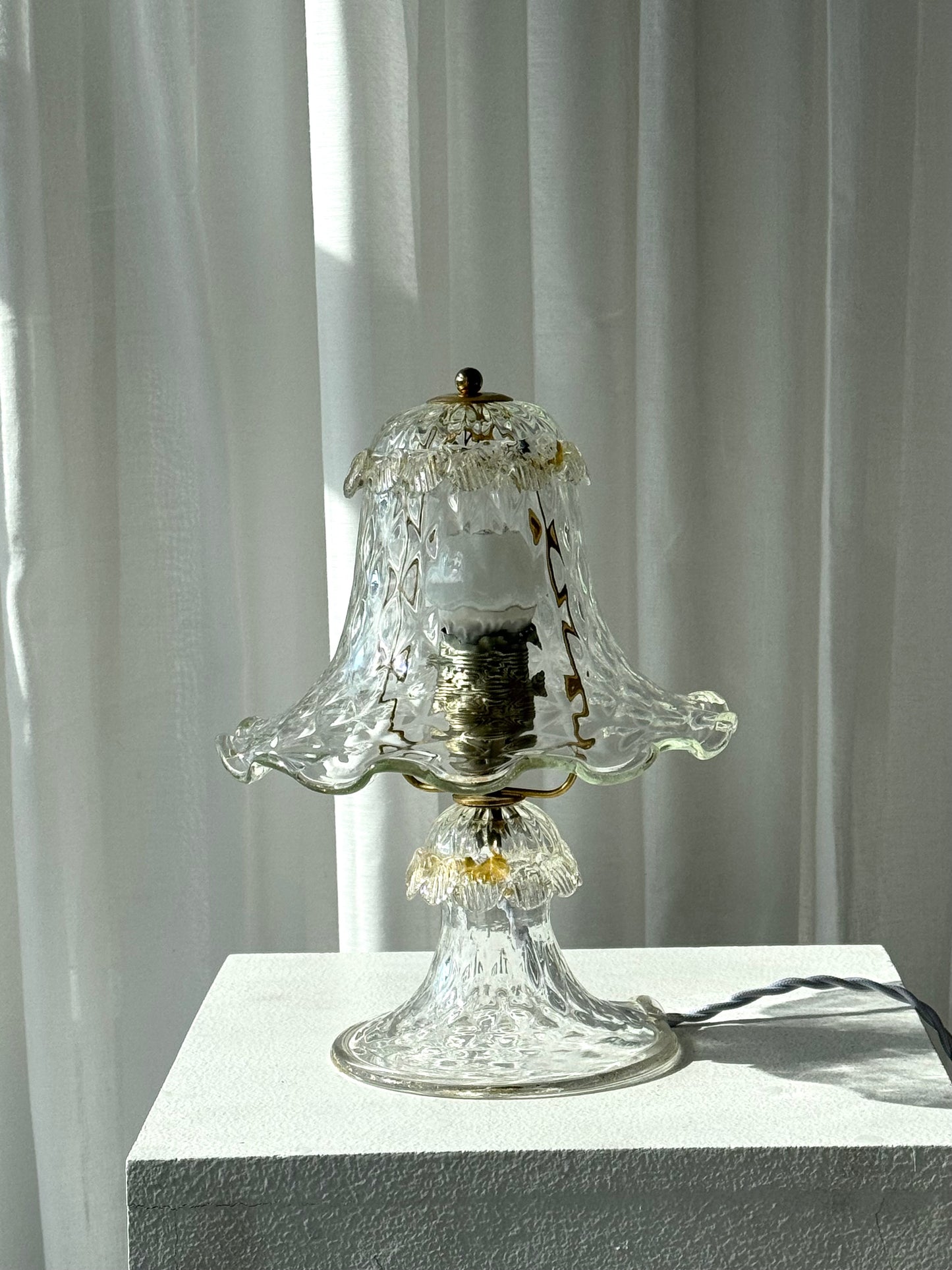 Vintage Murano table lamp