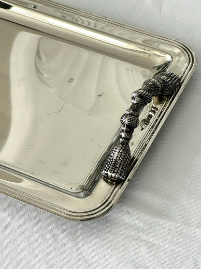 Silver plated tray