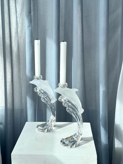 Dolphin candleholder
