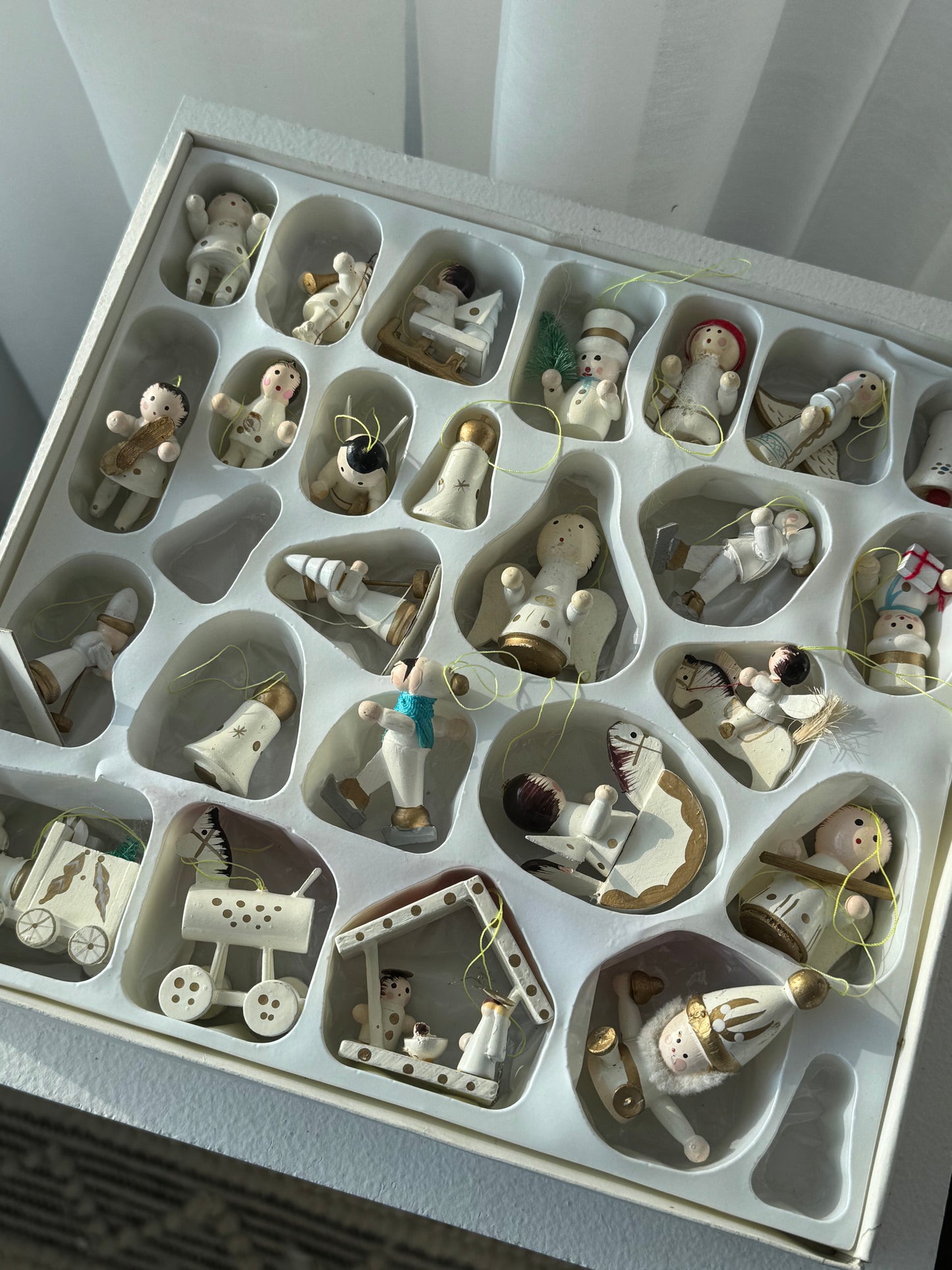 Wooden german ornaments