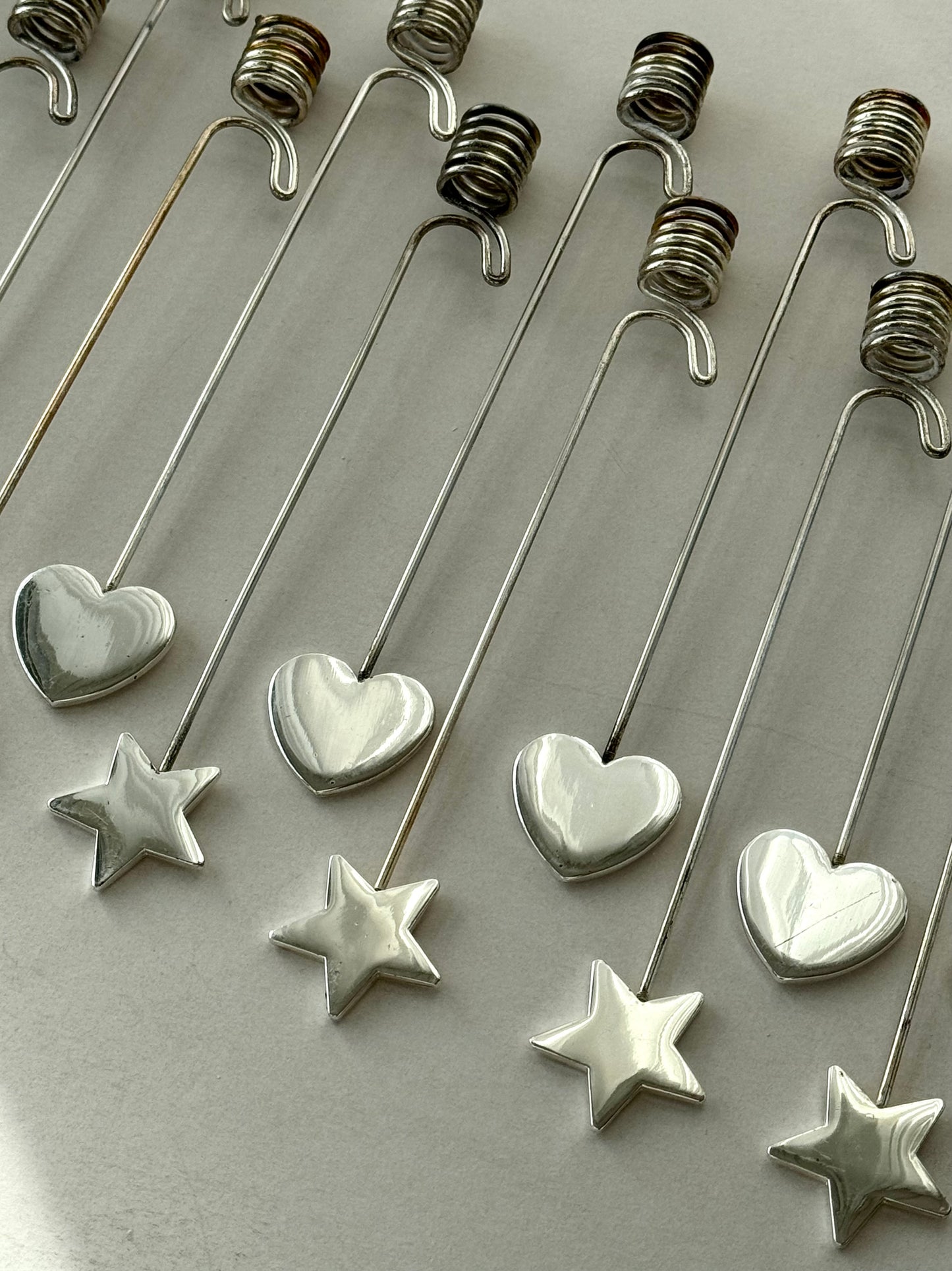 Christmas tree candle holders