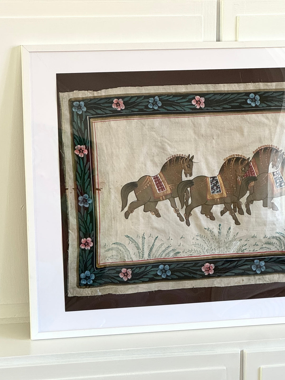 Framed horses