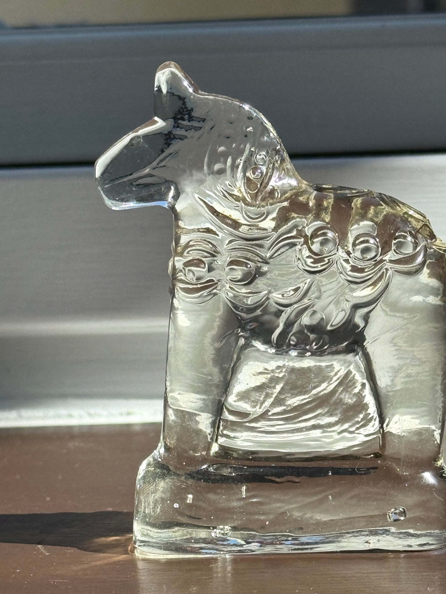 Glass Dala horse