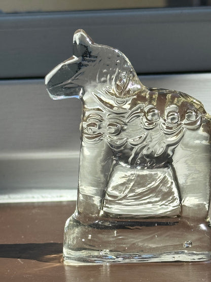 Glass Dala horse
