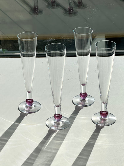 Tall Champagne glasses