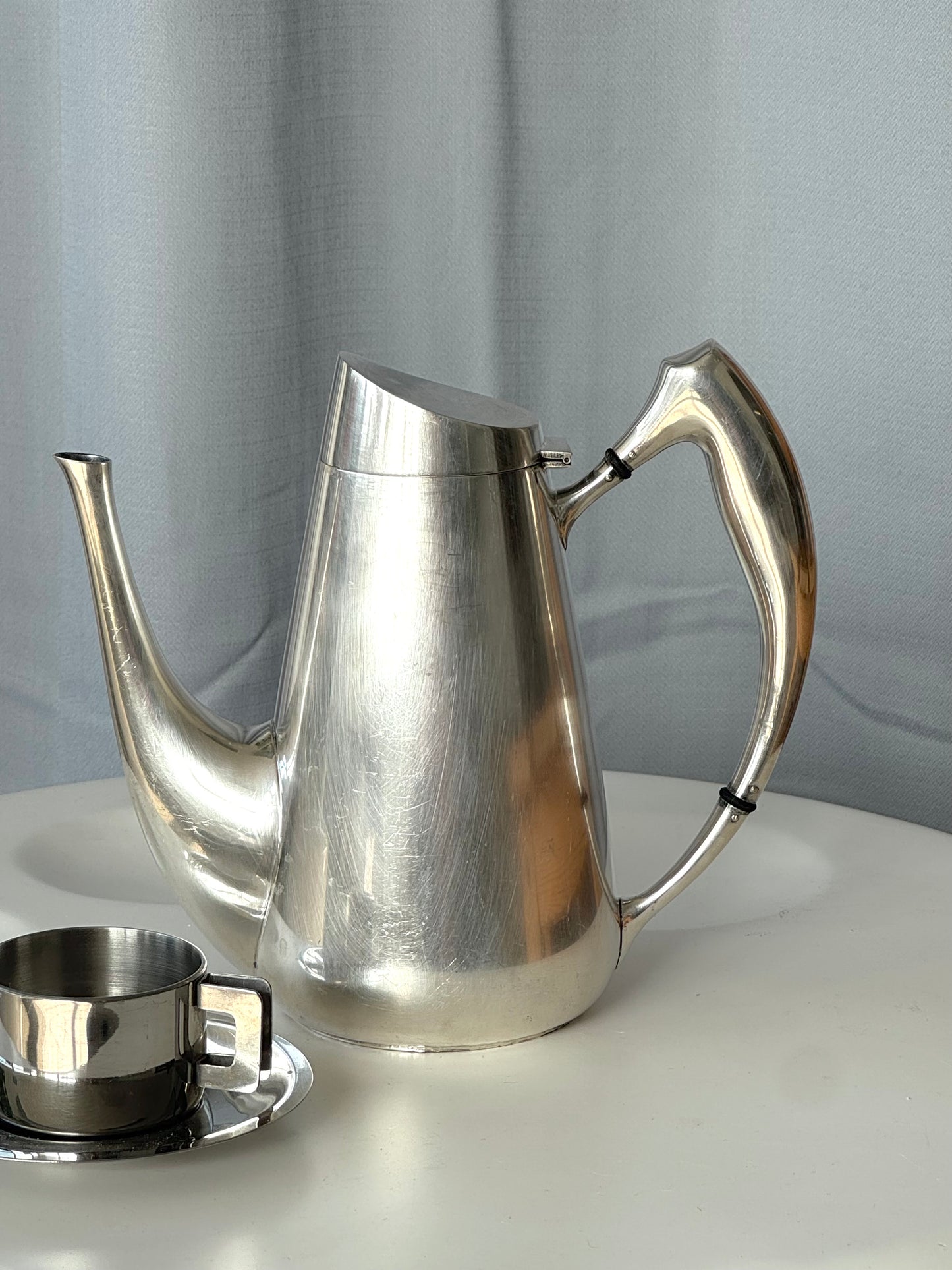 Silver plated jug