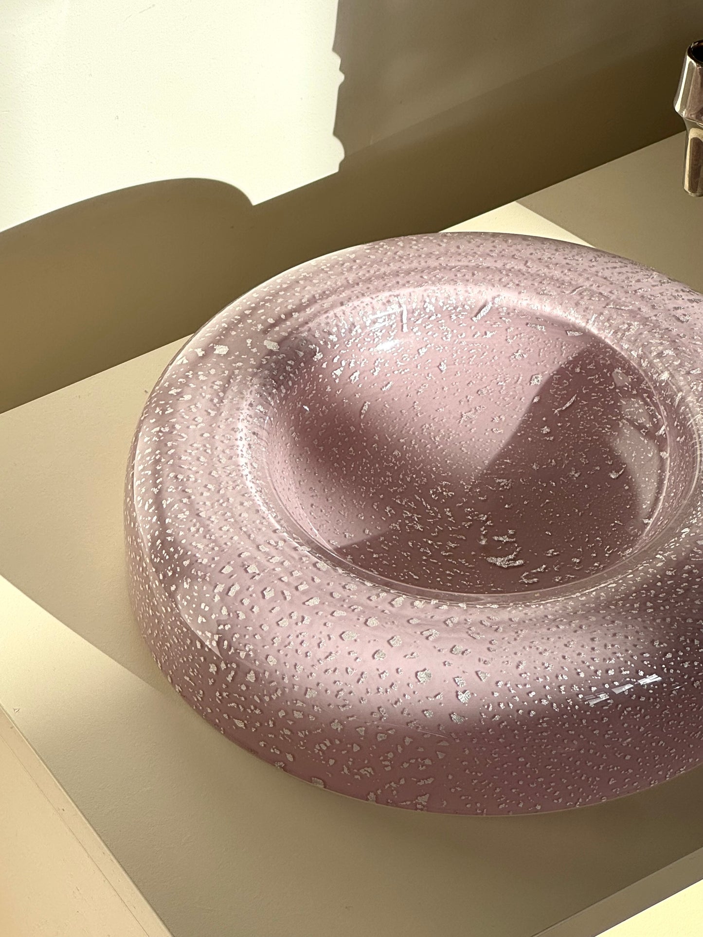 Pink Murano Bowl