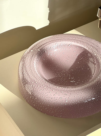 Pink Murano Bowl