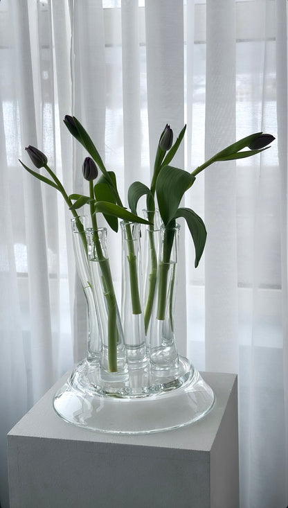 Italian glass vase