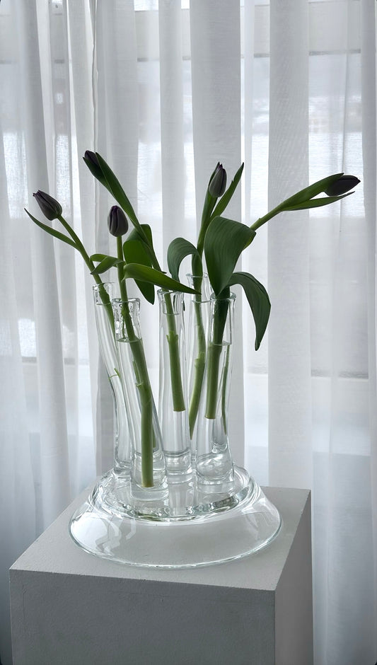 Italian glass vase