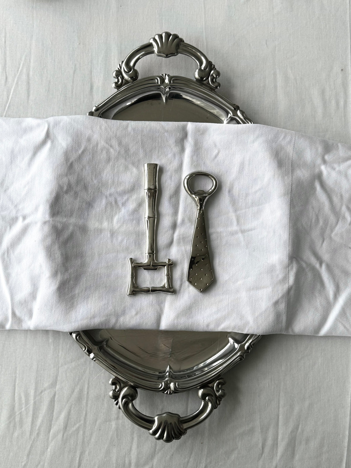 Silver plated Bottle opener