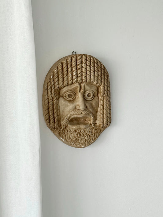Vintage face relief
