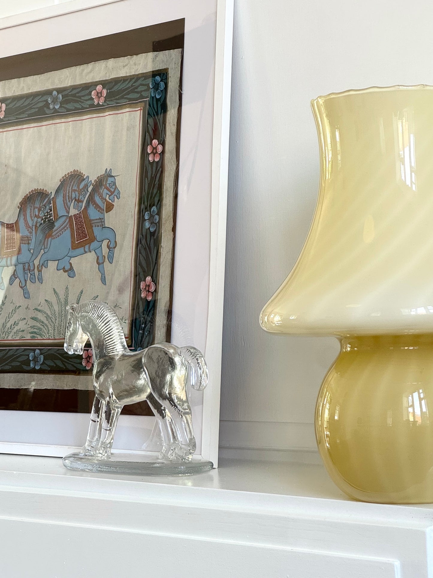 Glass horse