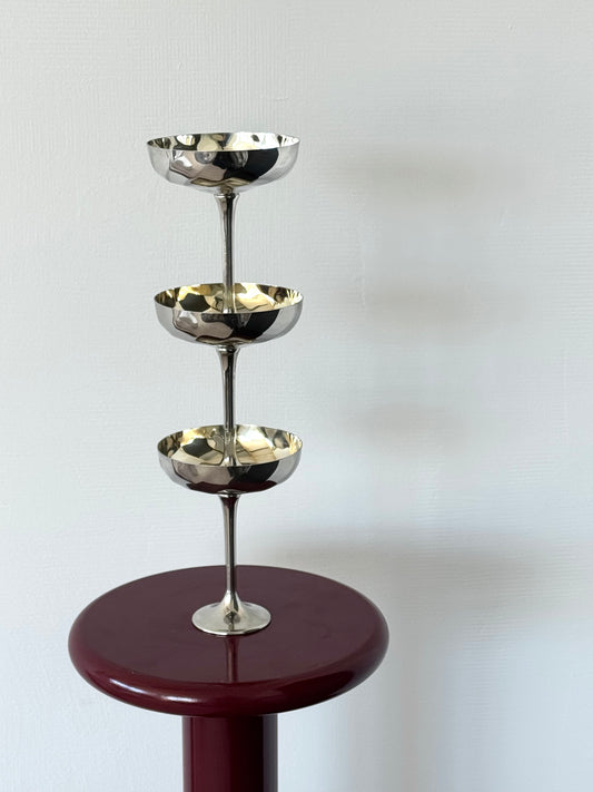 Silver plated coupes