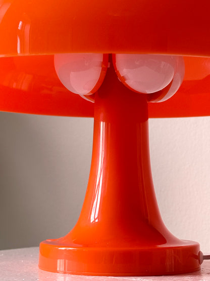 Orange table lamp