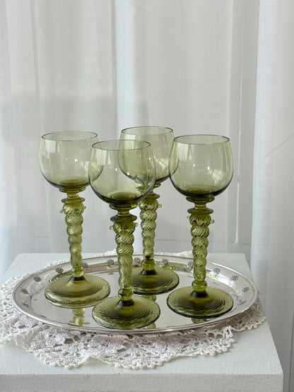 Swirling Wine glasses