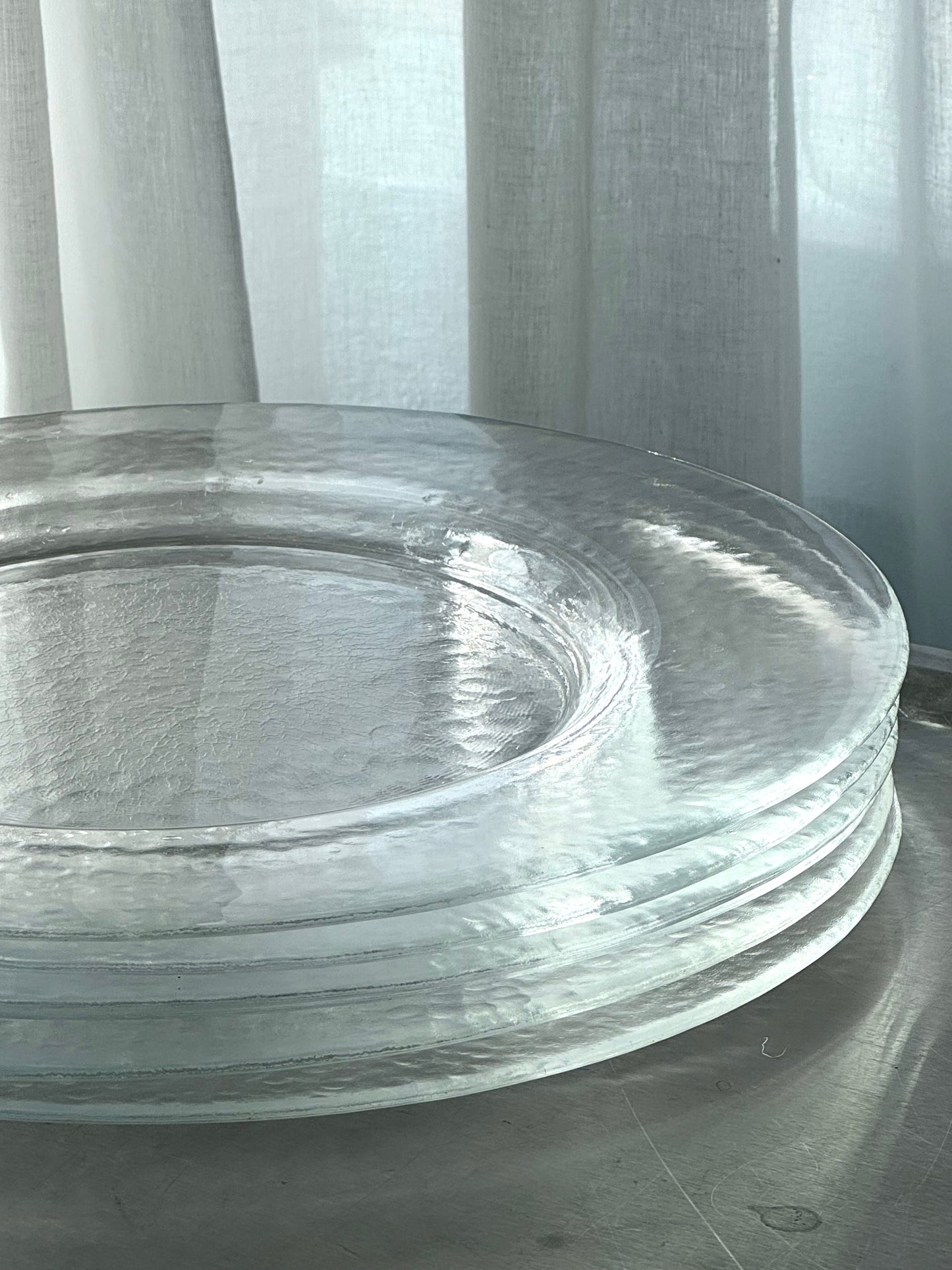 Big glass plates
