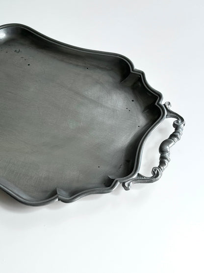 Old tin tray