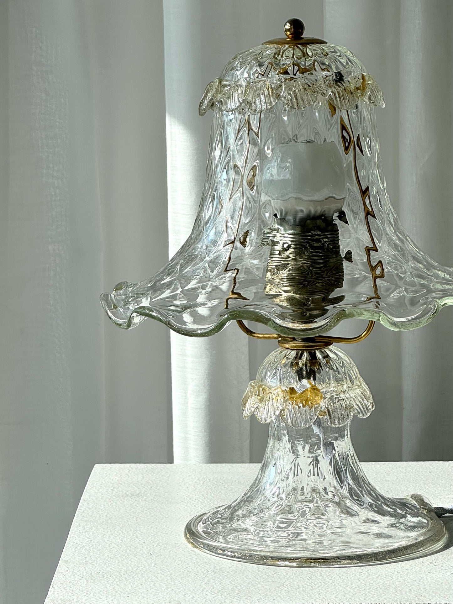 Vintage Murano table lamp