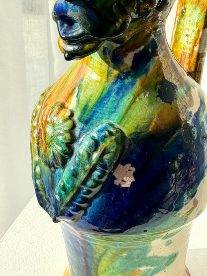Handmade sculptural vase