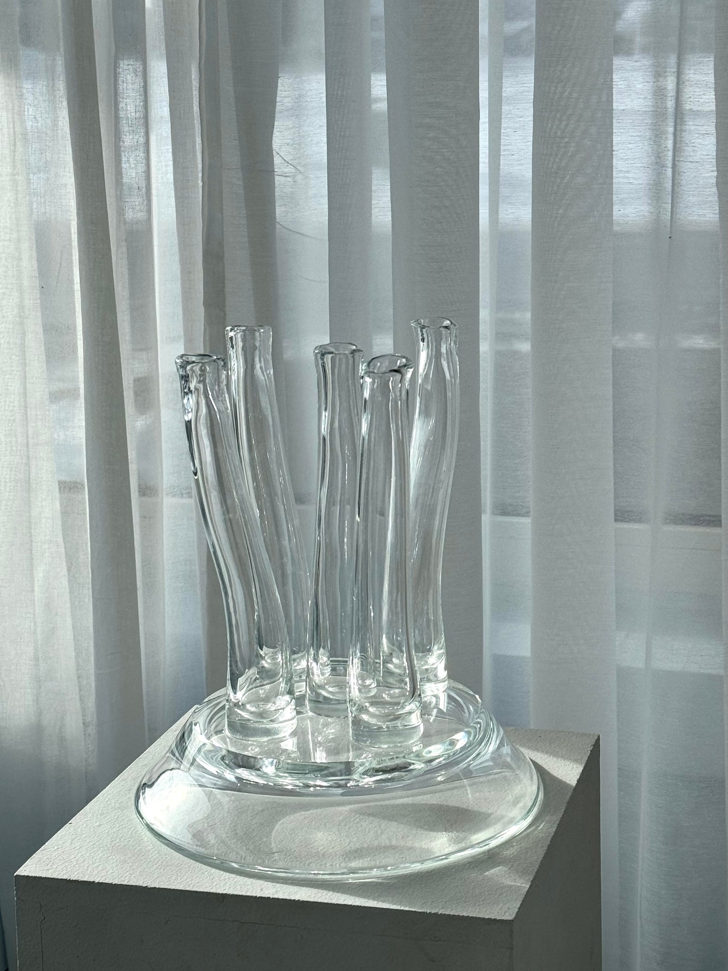 Italian glass vase