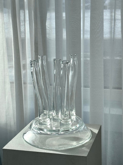 Italian glass vase