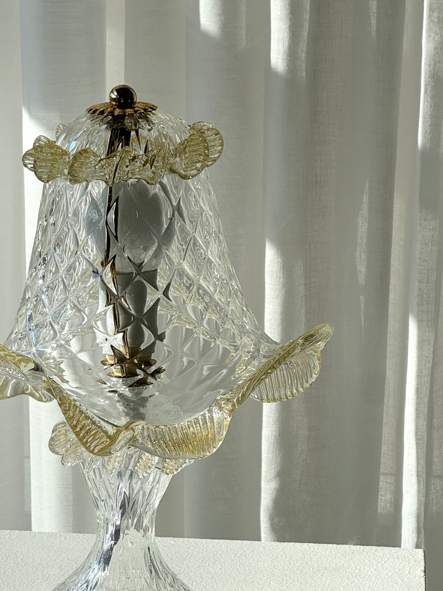 Vintage Murano table lamps