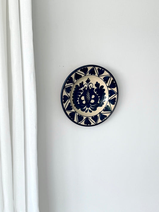 Ceramic blue bowl