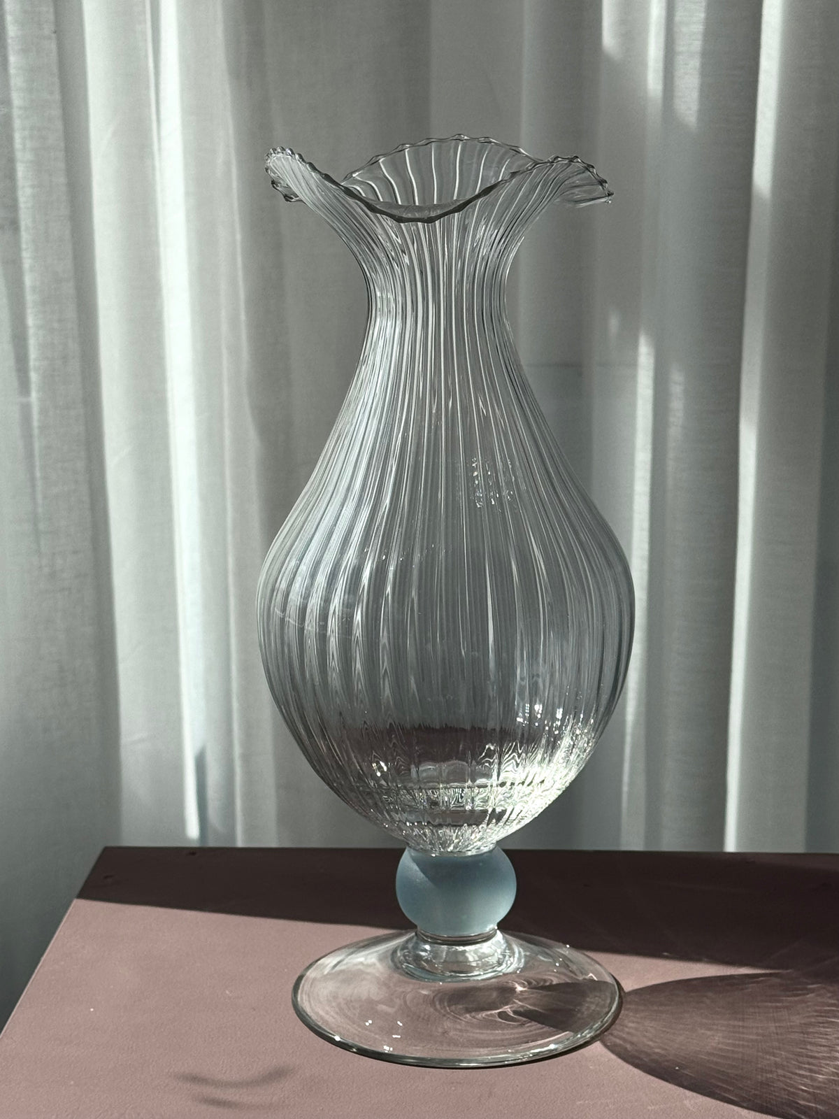 Murano glass vase