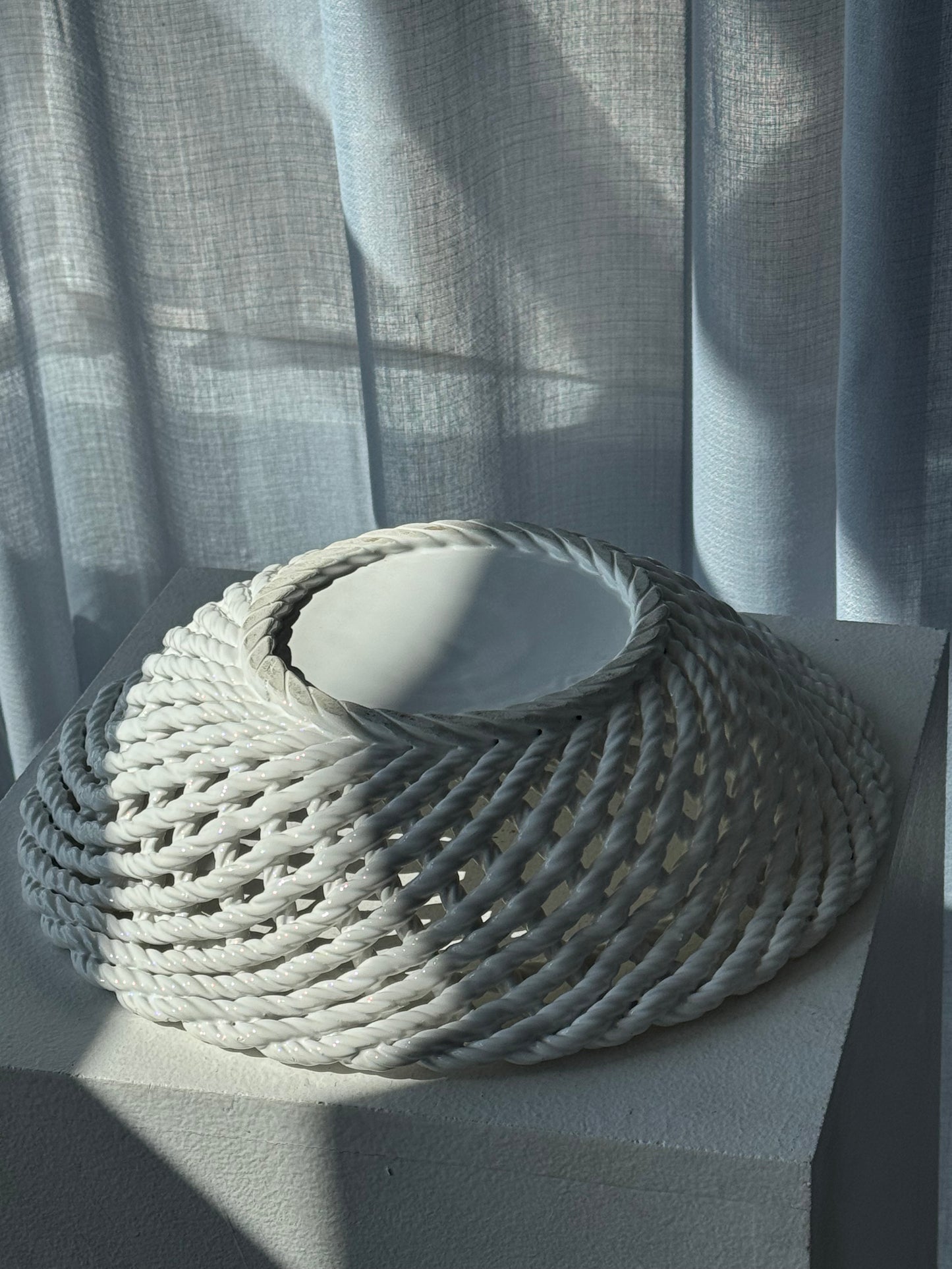 Ceramic basket