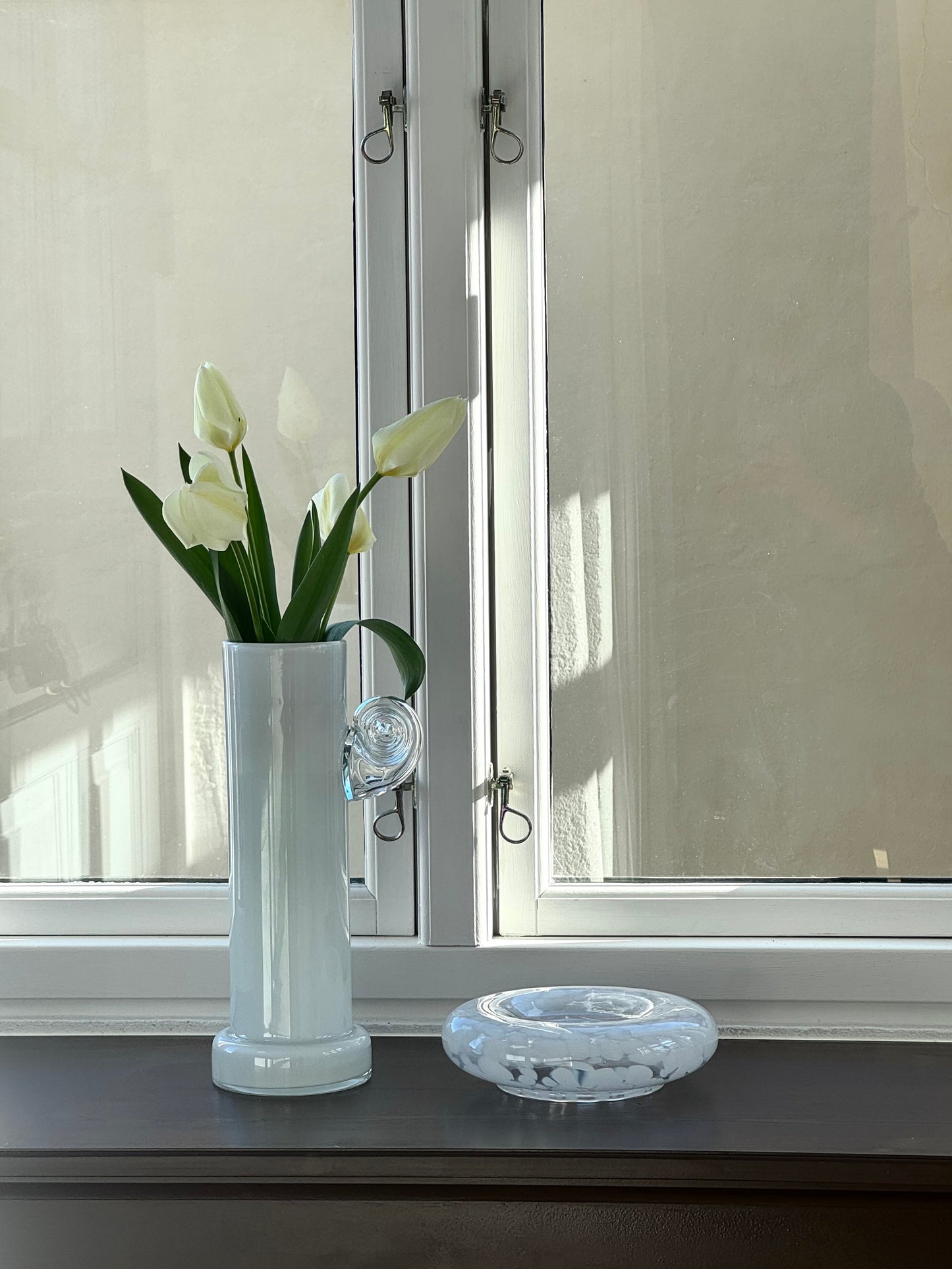 Italian glass vase