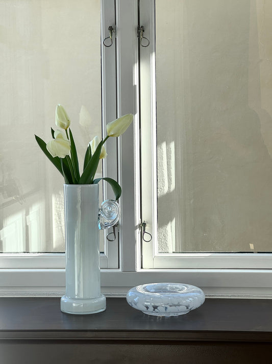Italian glass vase