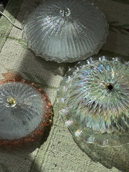 Iridescent Murano lamp
