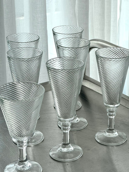 Swirling glasses