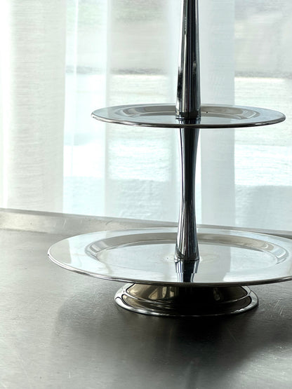 Steel etagere