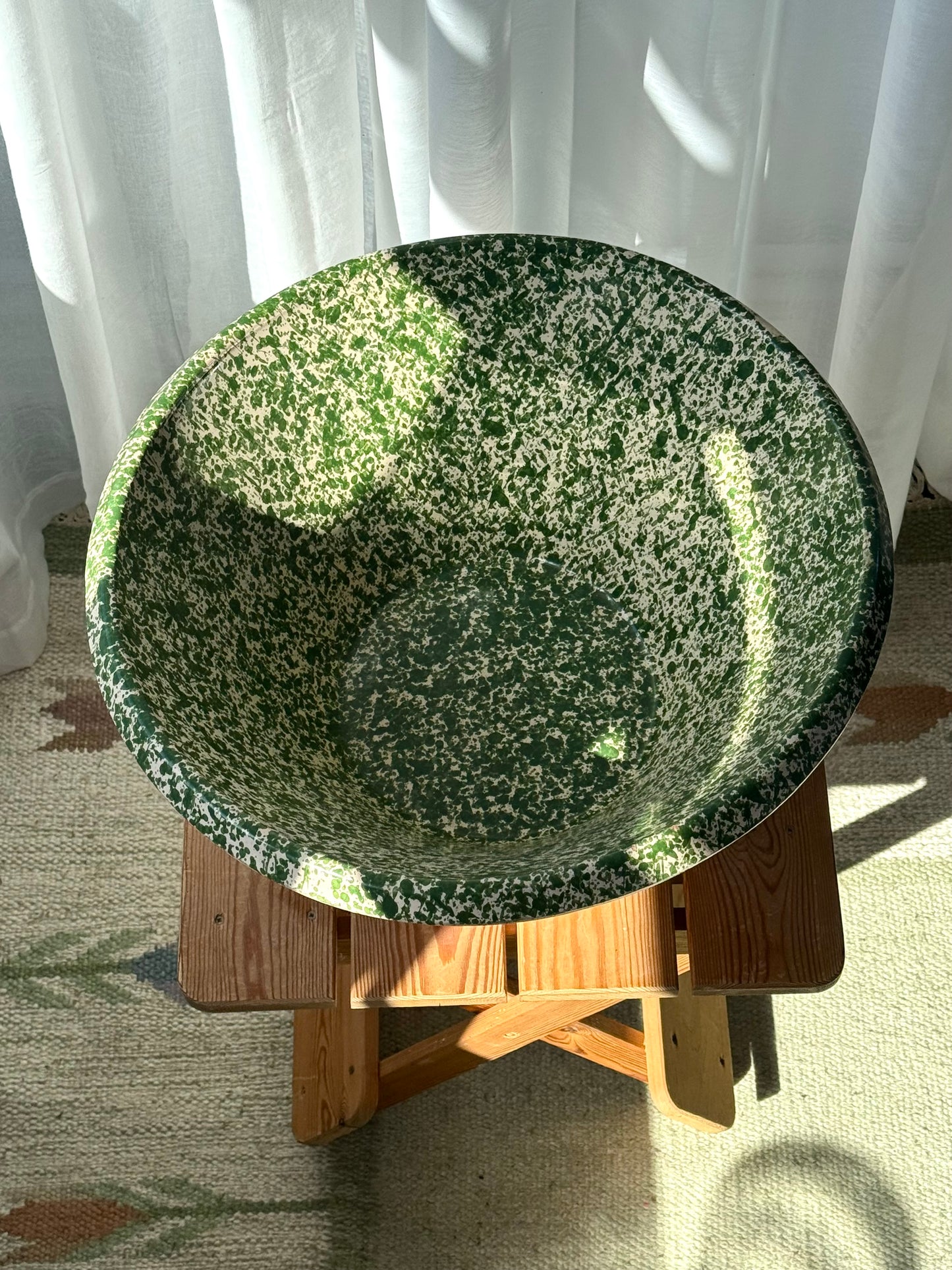 Huge Italian ceramic bowl