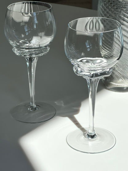 Flower stem Wine glasses