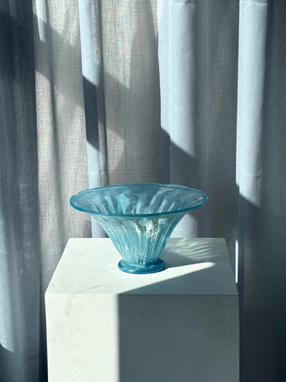 Handmade blue bowl