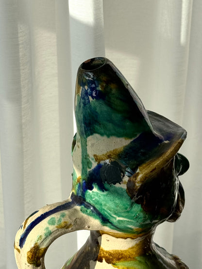 Handmade sculptural vase