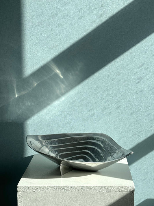 Aluminium fruit bowl