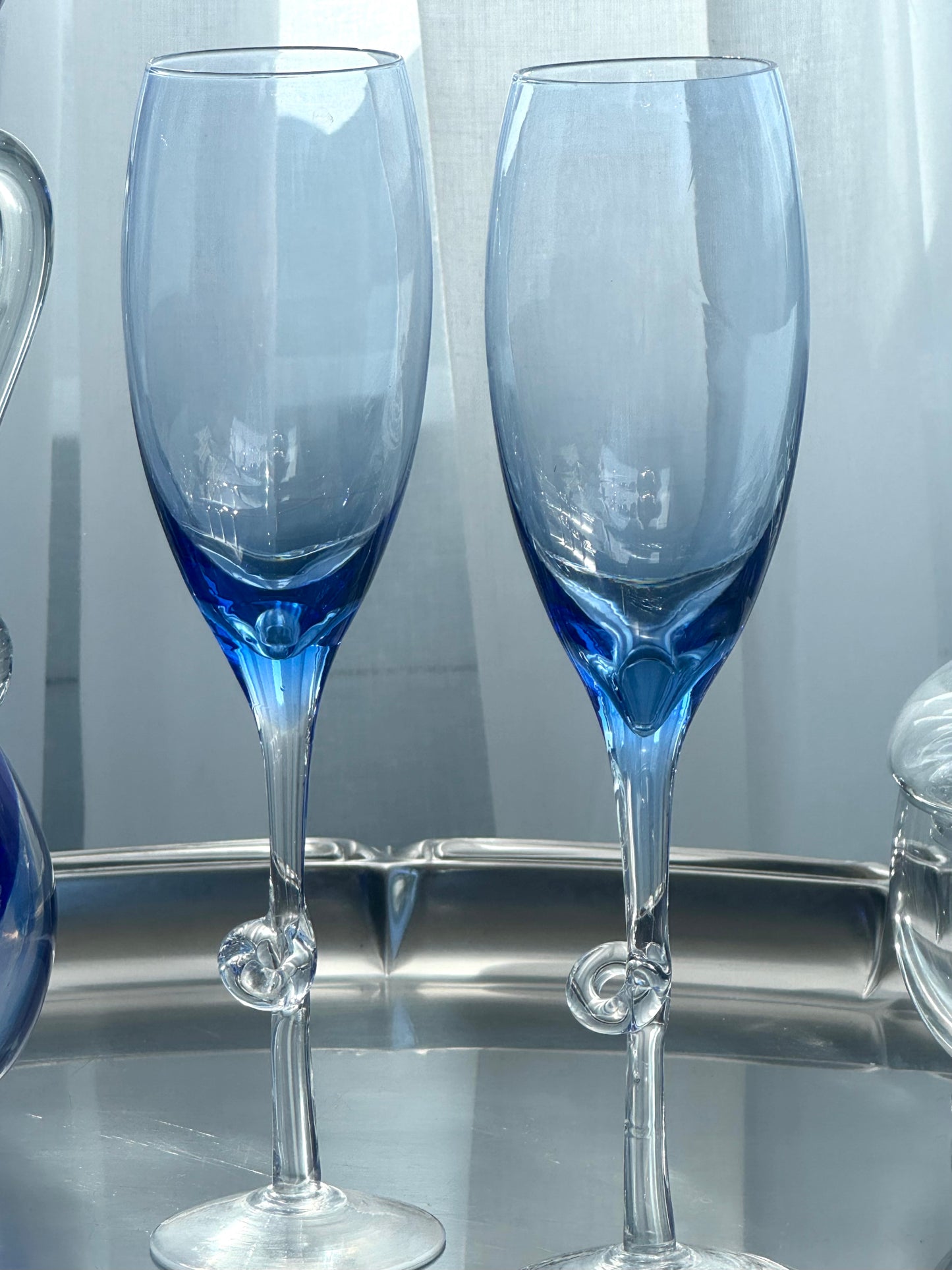 Champagne glasses