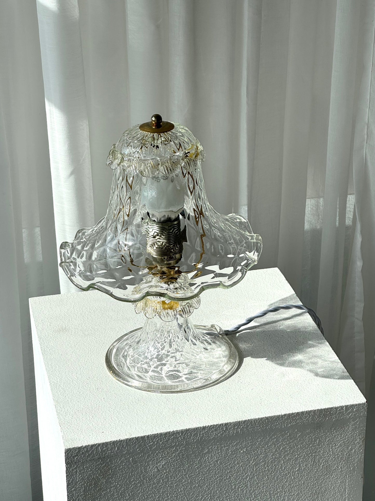 Vintage Murano table lamp