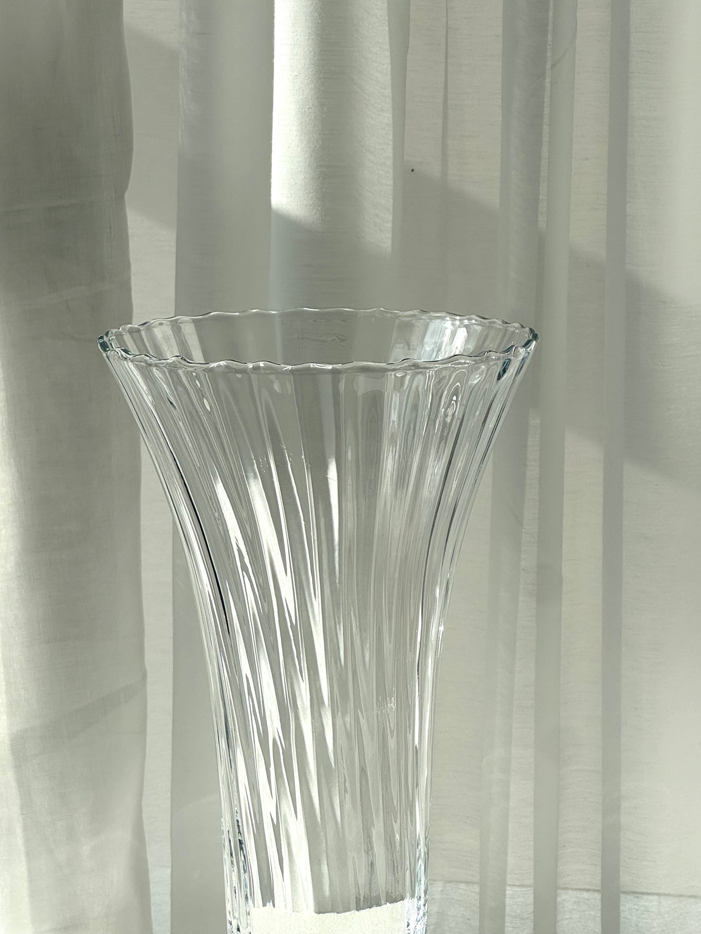 Crystal vase