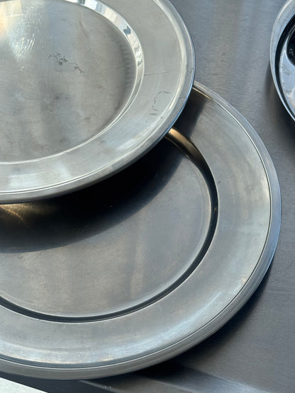 3 Steel dishes