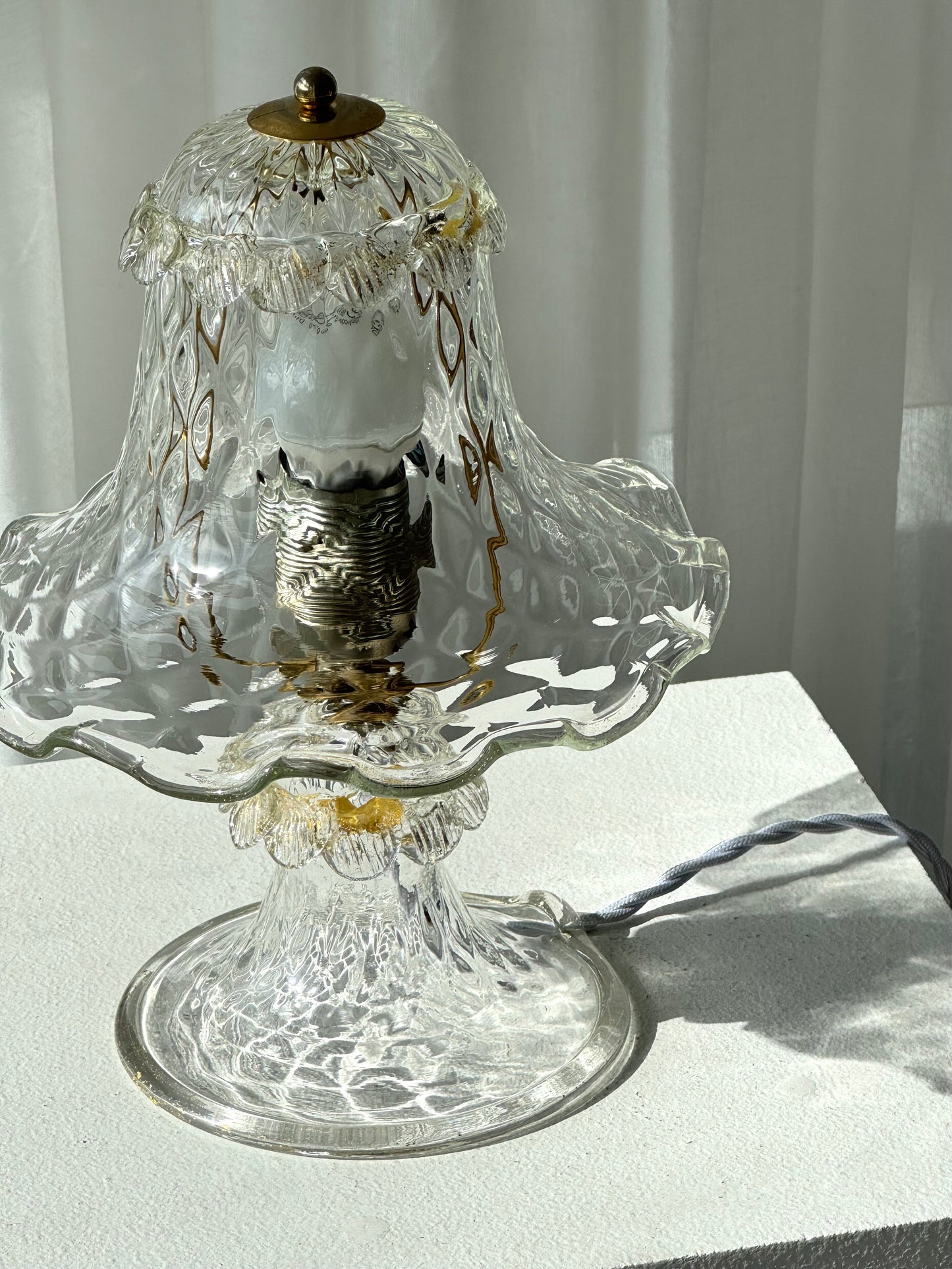 Vintage Murano table lamp