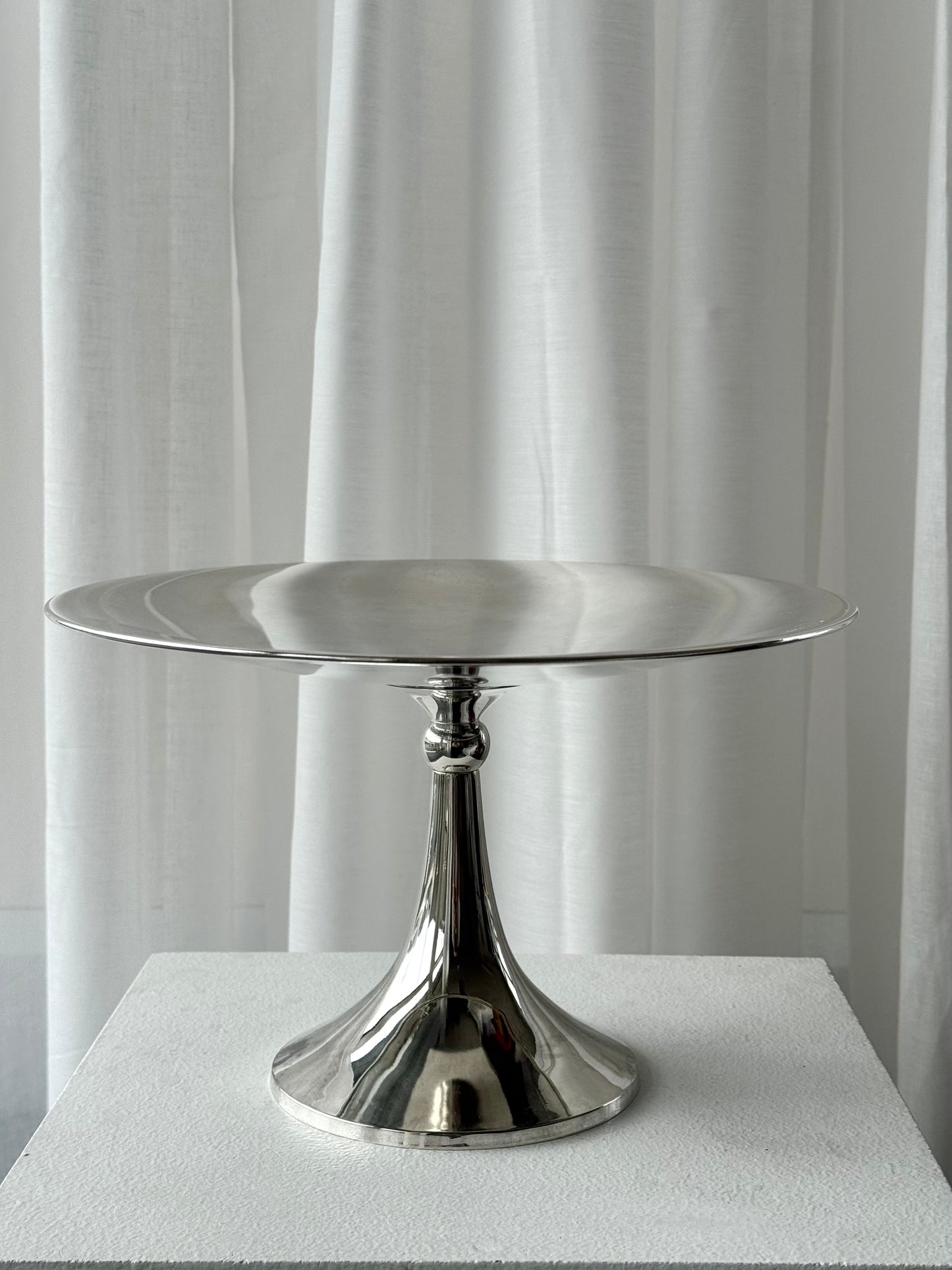 Silver plated stand