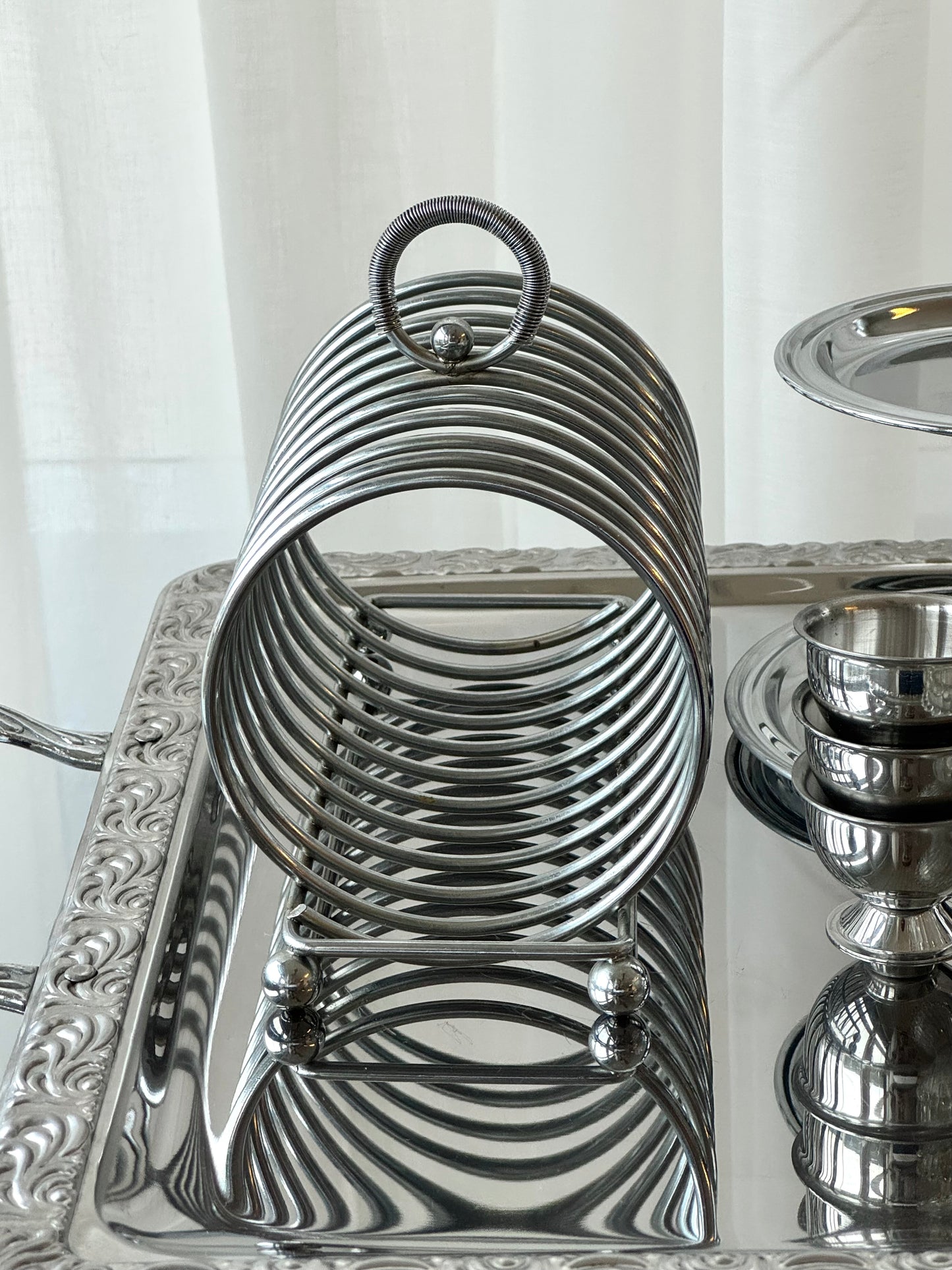 Spiral toast rack