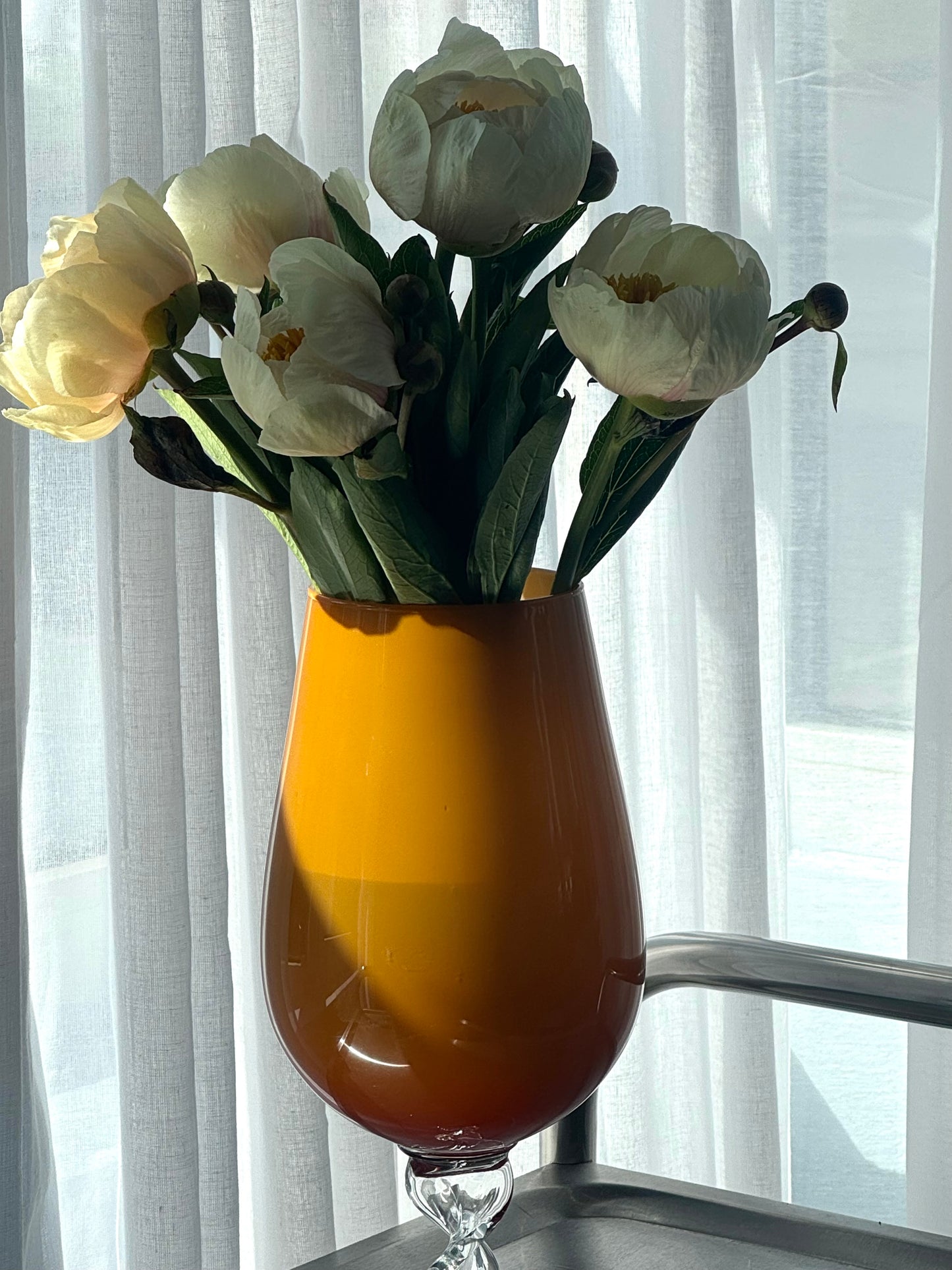 Italian opaline vase